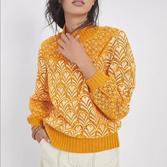 Daniel Rainn for Anthropologie Lace Sweater-NWT!! - Picture 3 of 13